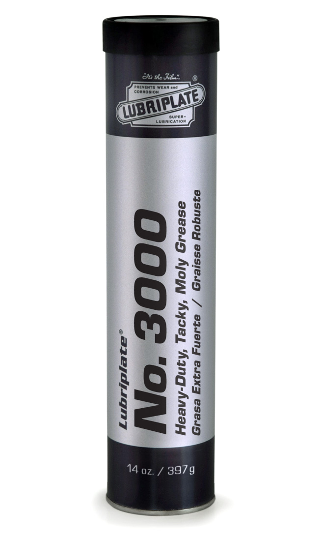 Lubriplate&reg; No. 3000 Heavy-Duty Tacky Moly Grease - 14 oz